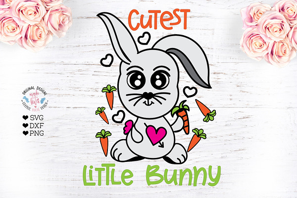 Cutest Litte Bunny Cut File