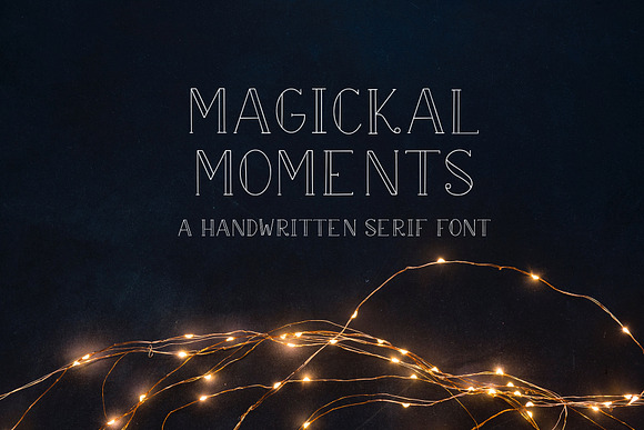 Magickal Moments in Serif Fonts - product preview 8