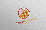Target Marketing Financial Logo 49