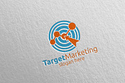 Target Marketing Financial Logo 50