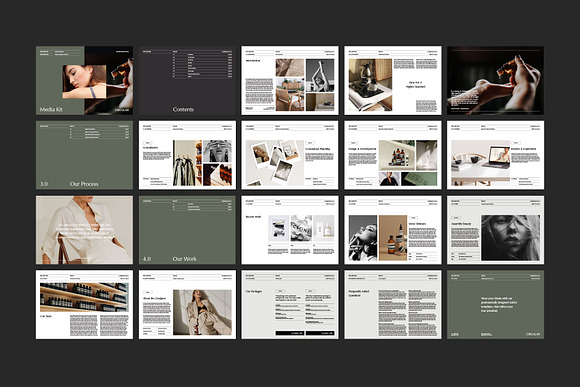 ODESSA / Media Kit in Brochure Templates - product preview 5