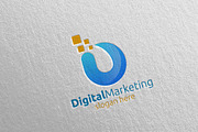Digital Marketing Financial Logo 52