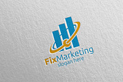 Fix Marketing Financial Logo 56