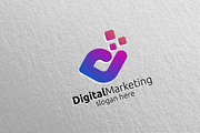 Digital Marketing Financial Logo 53