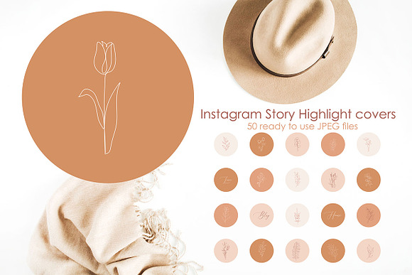 50 Instagram Story Highlight Icons in Instagram Templates - product preview 8