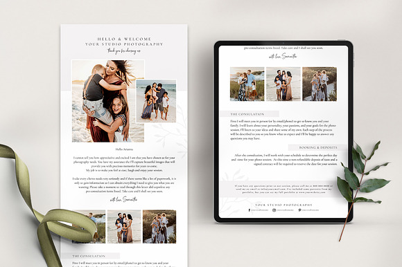Family Email Template EM004 in Card Templates - product preview 2