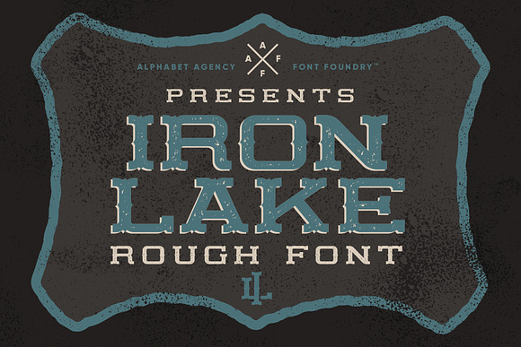 IRON LAKE FONT DUO in Slab Serif Fonts - product preview 5