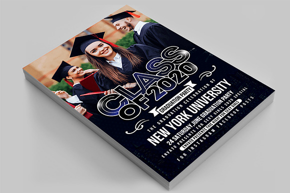 Graduation Invitation in Card Templates - product preview 2