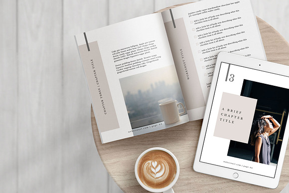 Workbook/eBook Canva Template | Mio in Magazine Templates - product preview 6