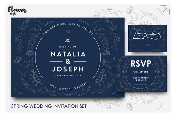 Best Deals Wedding Invitation in Wedding Templates - product preview 3