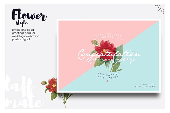 Best Deals Wedding Invitation in Wedding Templates - product preview 4