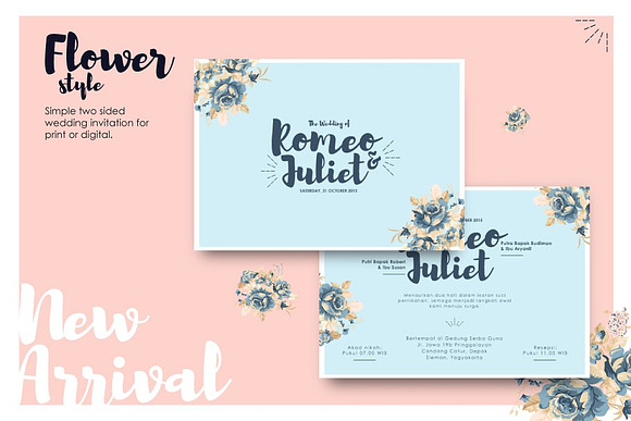 Best Deals Wedding Invitation in Wedding Templates - product preview 5