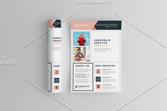 Minimal Flyer in Flyer Templates - product preview 1