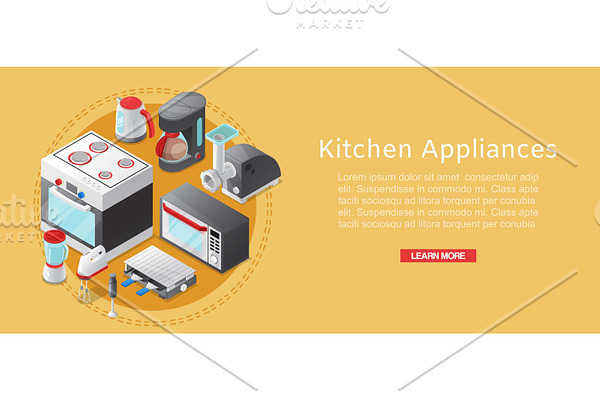 Kitchen home appliance electronics