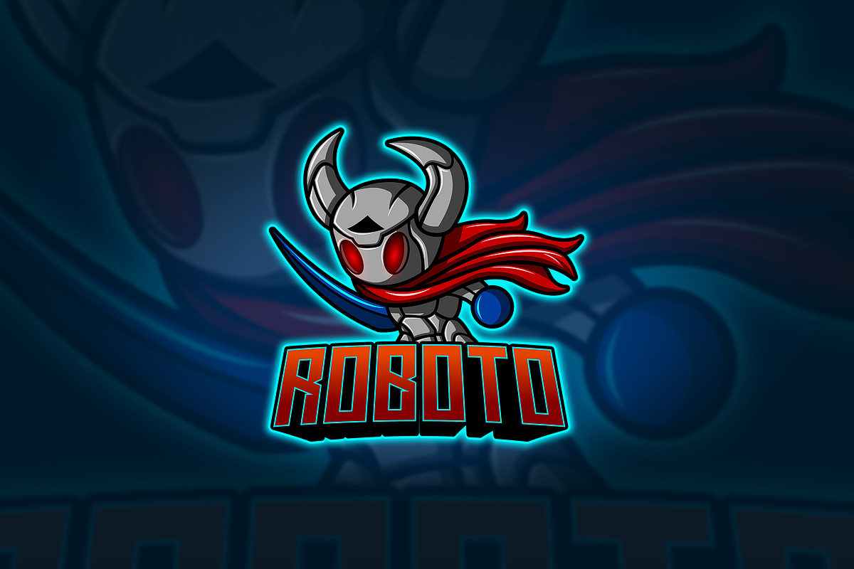 Robot - Mascot & Esport Logo in Logo Templates - product preview 8