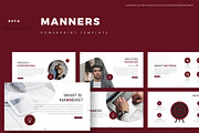 Manners - Powerpoint Template