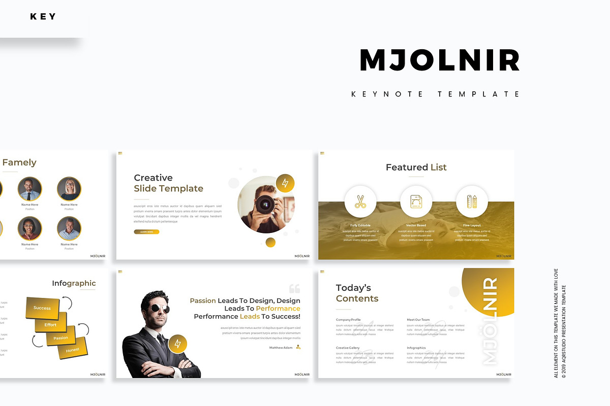 Mjolnir - Keynote Template in Keynote Templates - product preview 8