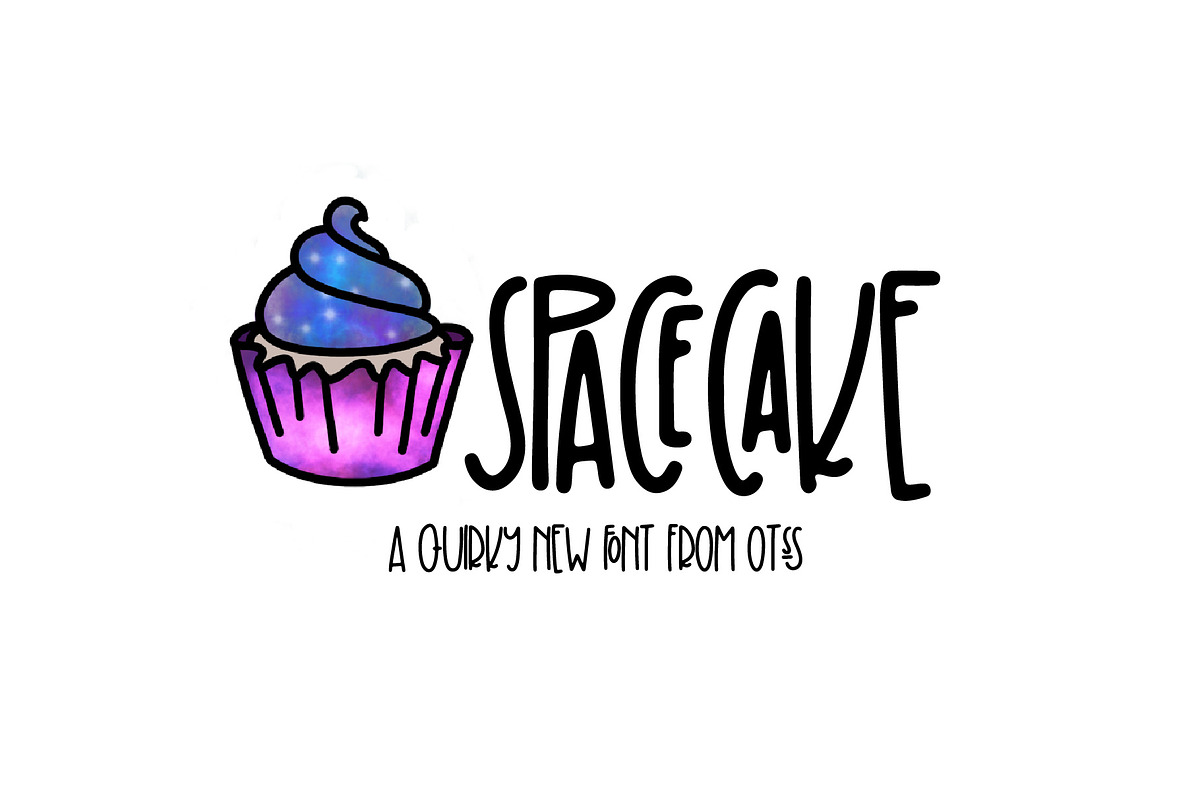 SpaceCake in Display Fonts - product preview 8