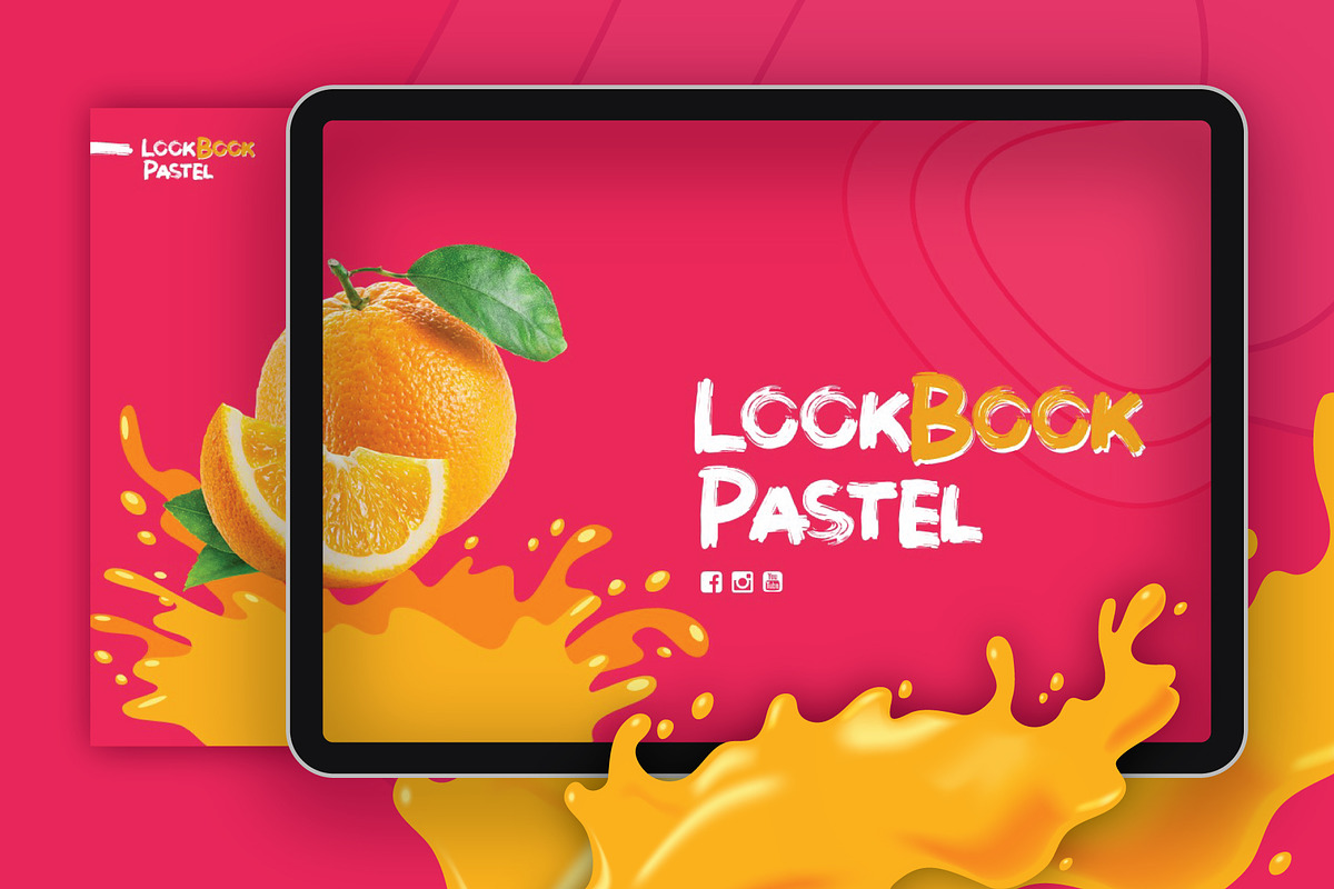 Lookbook Pastel V2 Keynote in Keynote Templates - product preview 8