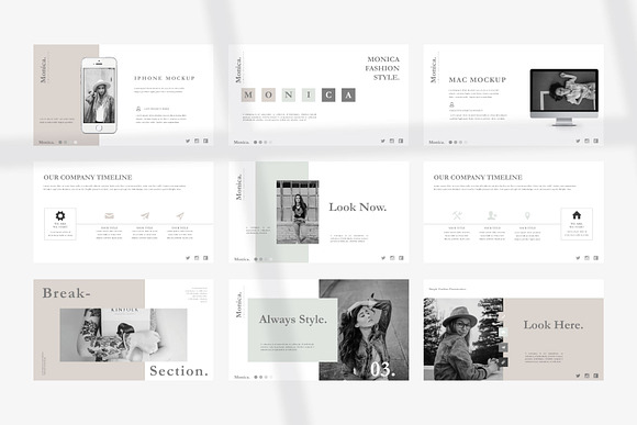 Monica - Bundle Presentation in Presentation Templates - product preview 9