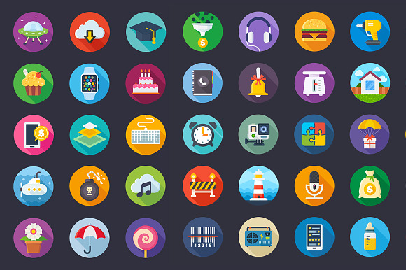 Luchesa. 216 Flat Icons in Flat Icons - product preview 4