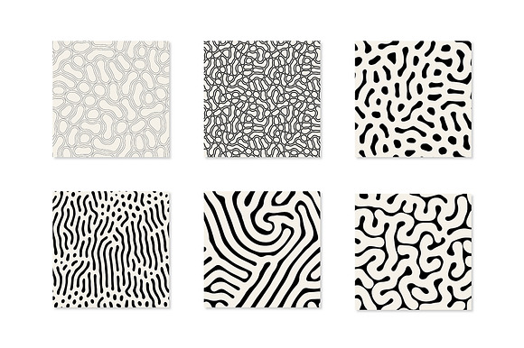 Smooth Seamless Patterns Bundle in Patterns - product preview 3