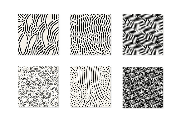 Smooth Seamless Patterns Bundle in Patterns - product preview 4
