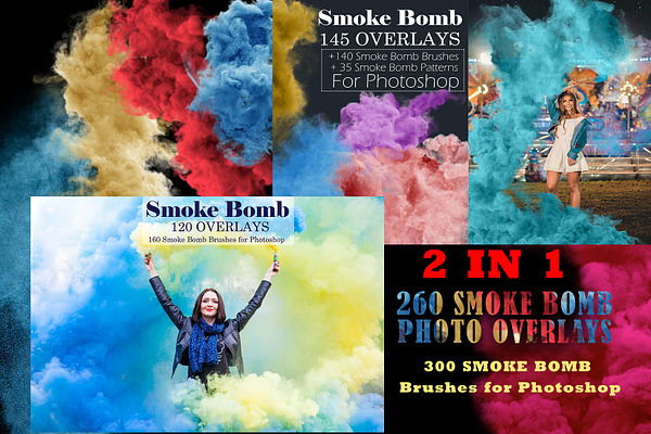 260 Smoke Bomb Overlays