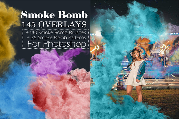 260 Smoke Bomb Overlays in Objects - product preview 2