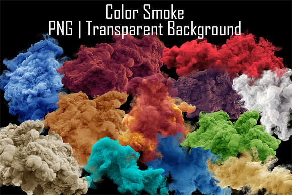 260 Smoke Bomb Overlays in Objects - product preview 16