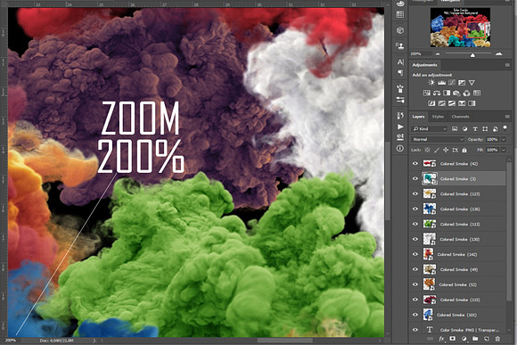 260 Smoke Bomb Overlays in Objects - product preview 17