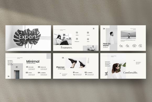 Expert - minimal Powerpoint in PowerPoint Templates - product preview 5