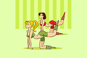 Women fitness set