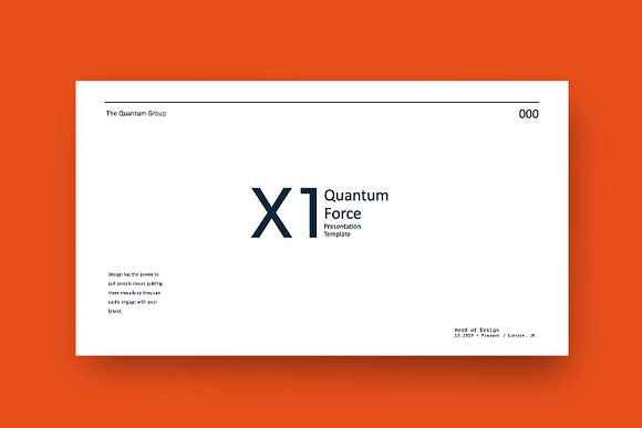 X1 - Brand Guidelines Google Slide in Google Slides Templates - product preview 1