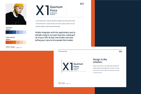 X1 - Brand Guidelines Google Slide in Google Slides Templates - product preview 2
