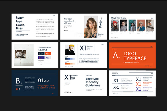 X1 - Brand Guidelines Google Slide in Google Slides Templates - product preview 7