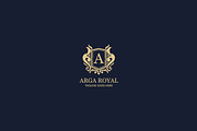 Arga royal logo template