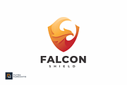 Falcon Shield - Logo Template