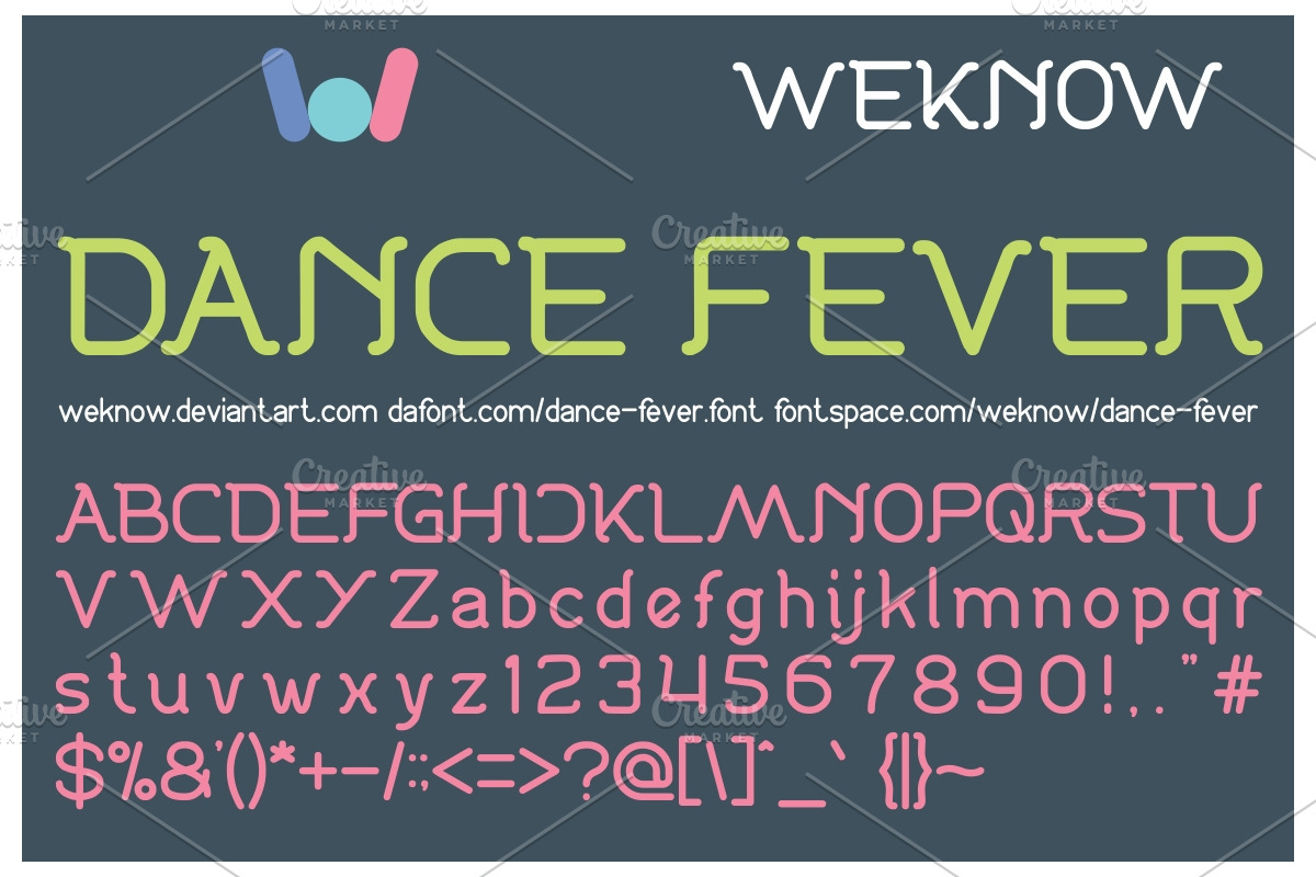 Dance Fever Font in Display Fonts - product preview 8