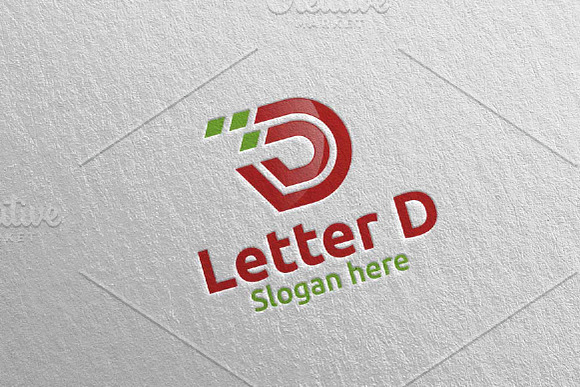 Letter D Digital Marketing Logo 61 in Logo Templates - product preview 1