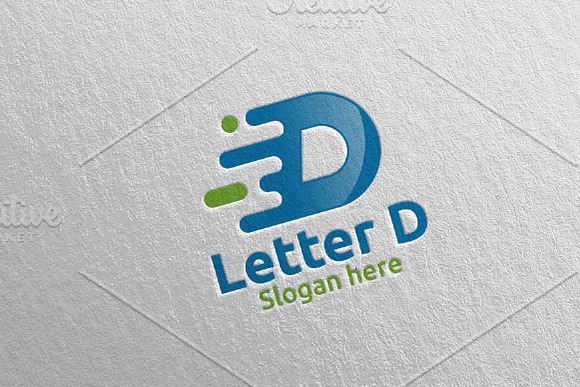 Letter D Digital Marketing Logo 63 in Logo Templates - product preview 2
