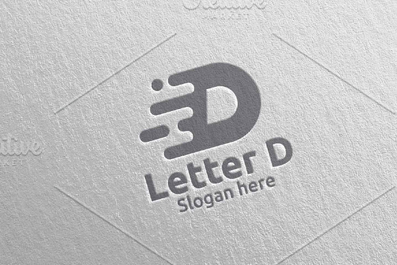 Letter D Digital Marketing Logo 63 in Logo Templates - product preview 4