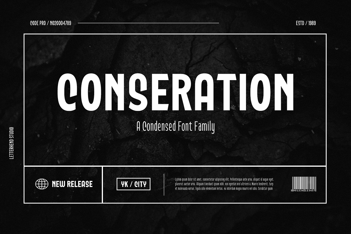 Conseration Family - 5 styles in Sans-Serif Fonts - product preview 8