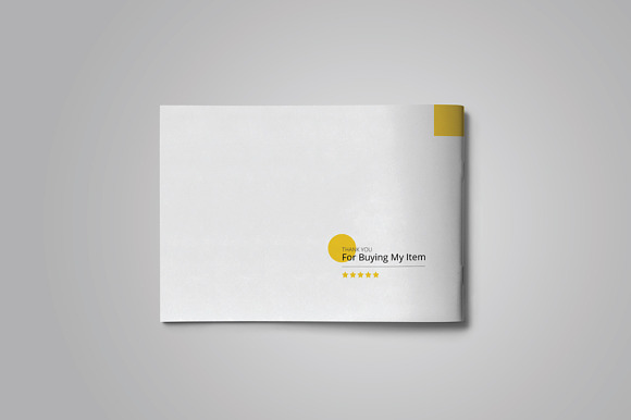 A5 Clean & Simple Portfolio in Brochure Templates - product preview 10
