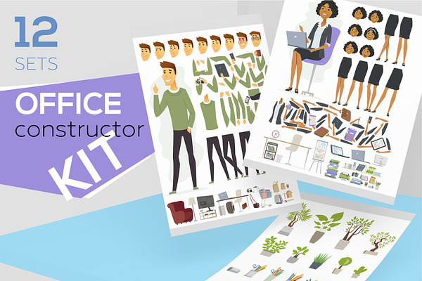 Office - Character Constructor Kit