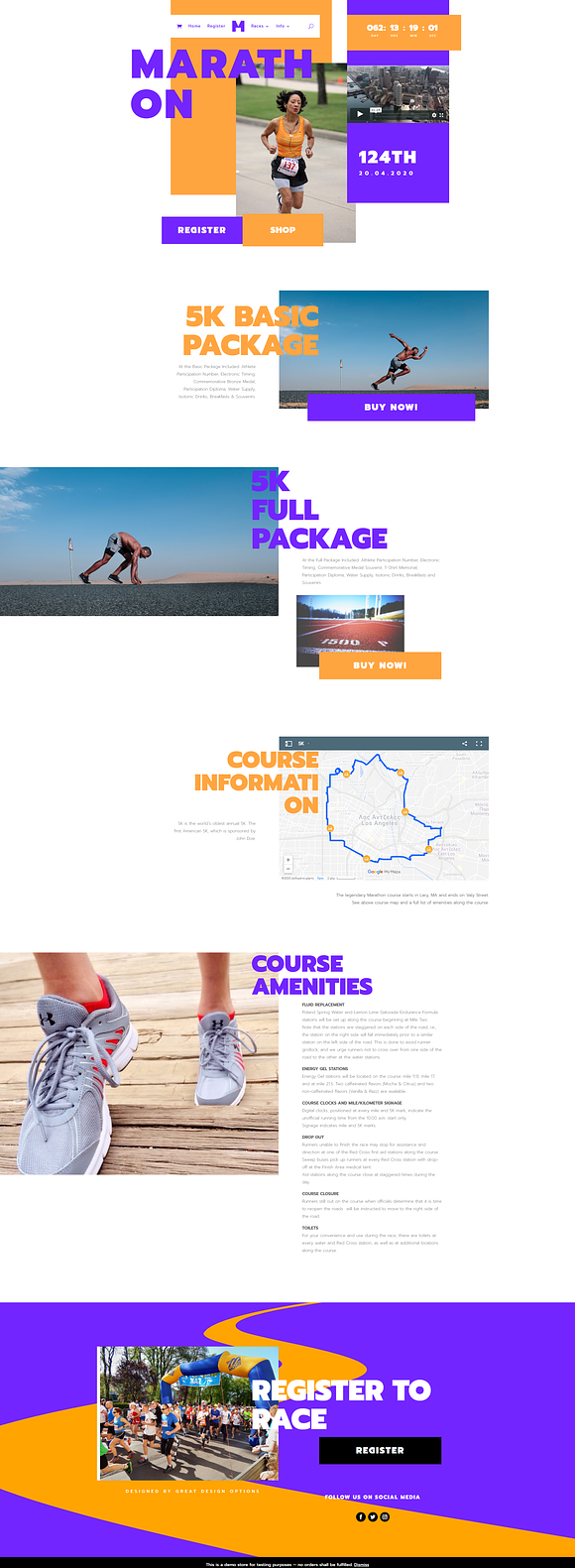 Marathon in WordPress Commerce Themes - product preview 1