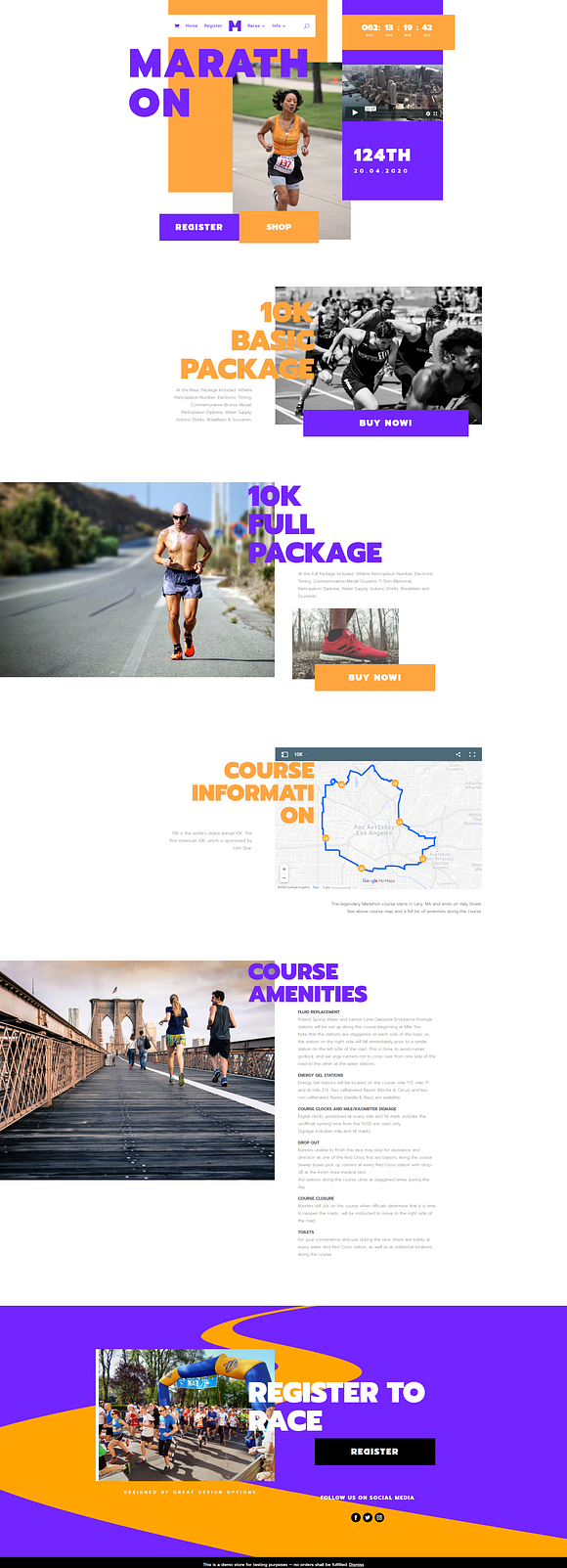 Marathon in WordPress Commerce Themes - product preview 2