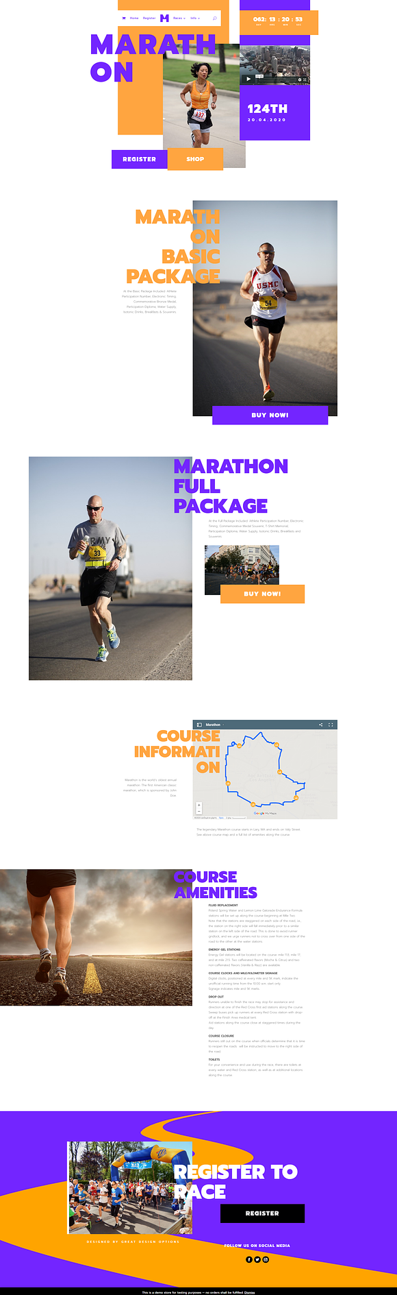 Marathon in WordPress Commerce Themes - product preview 6
