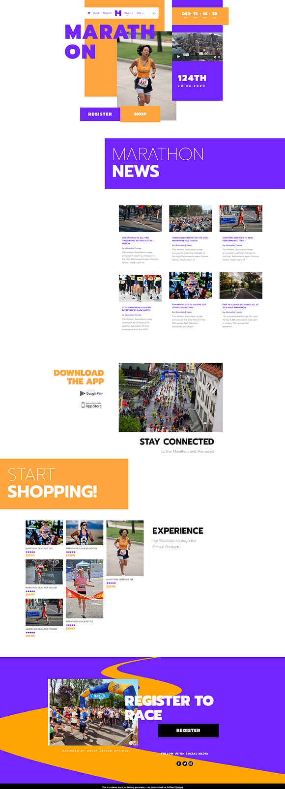 Marathon in WordPress Commerce Themes - product preview 7