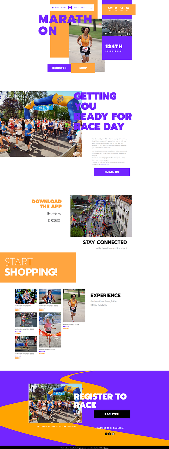Marathon in WordPress Commerce Themes - product preview 13